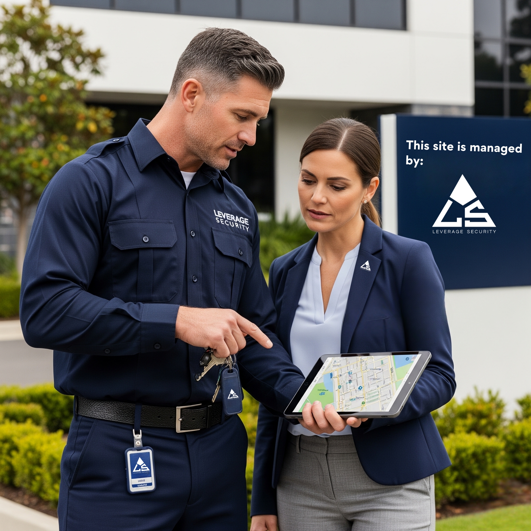 Leverage Security - Property Management - Sign up