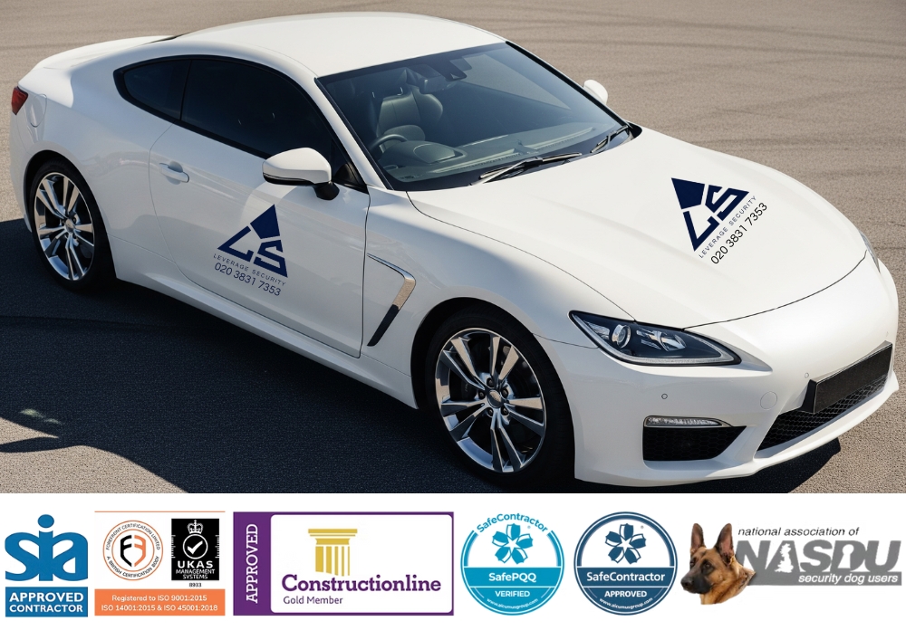 Leverage Security - Car with Logo